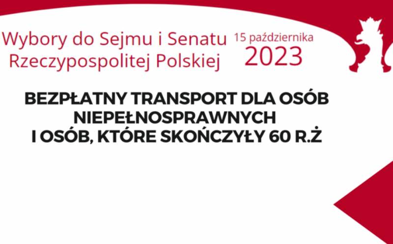 Zdjęcie: Informacja dotycząca wyborów do Sejmu i Senatu RP oraz w referendum ...