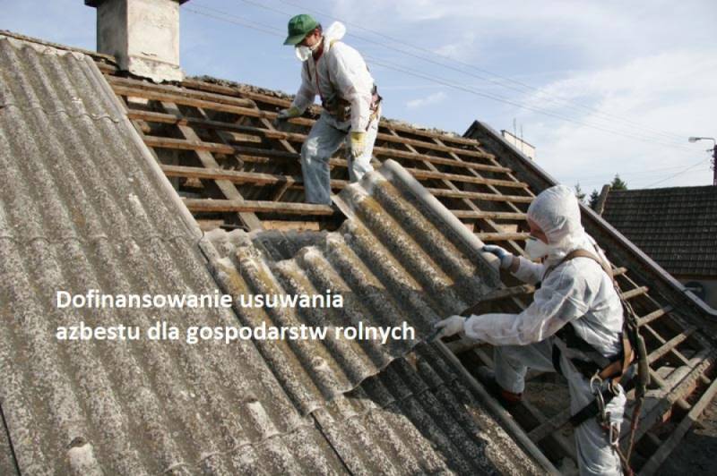 Zdjęcie: Dofinansowanie usuwania azbestu dla gospodarstw rolnych